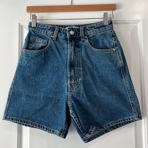 High waisted Denim Zara Shorts Size 2